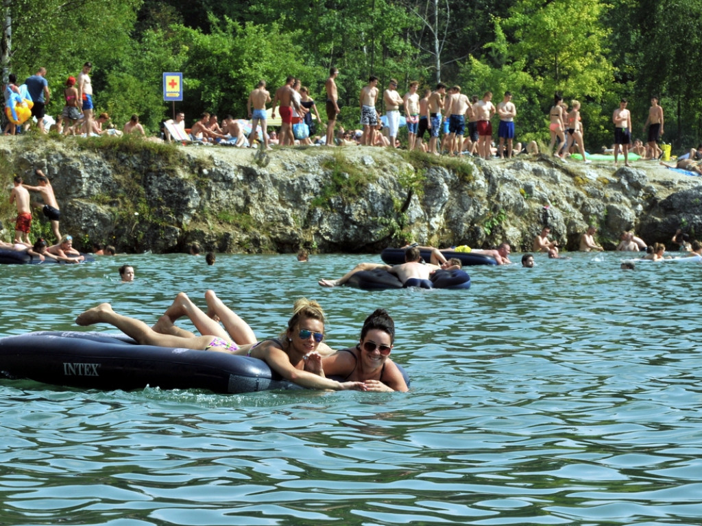 Tysiące osób nad Balatonem w Trzebini – 5.07.2015 r.
