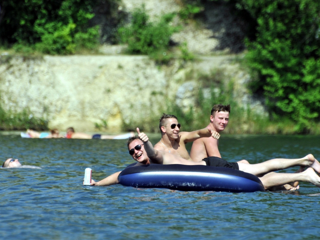 Tysiące osób nad Balatonem w Trzebini – 5.07.2015 r.