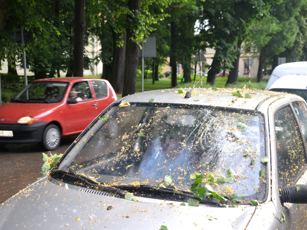 Skutki nawałnicy na ziemi chrzanowskiej - 8.07.2015