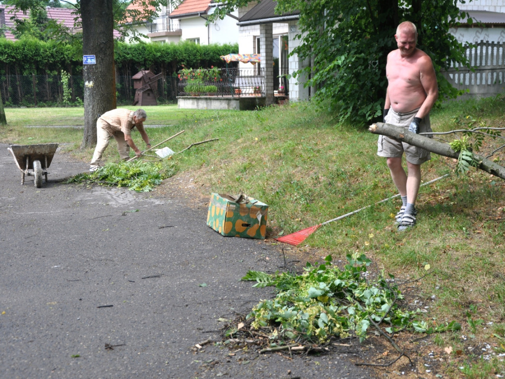 Skutki nawałnicy na ziemi chrzanowskiej - 8.07.2015