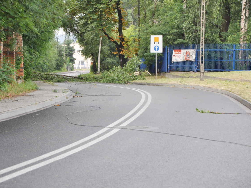Skutki nawałnicy na ziemi chrzanowskiej - 8.07.2015