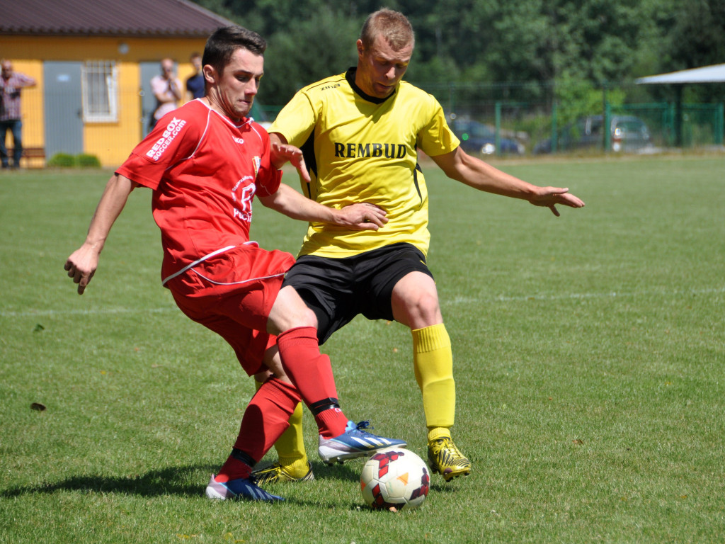 Mecz sparingowy MKS Trzebinia-Siersza - Iskra Pszczyna - 11.07.2015 r.