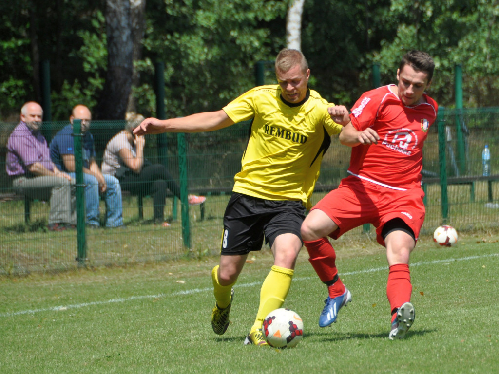Mecz sparingowy MKS Trzebinia-Siersza - Iskra Pszczyna - 11.07.2015 r.