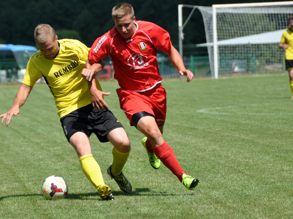 Mecz sparingowy MKS Trzebinia-Siersza - Iskra Pszczyna - 11.07.2015 r.