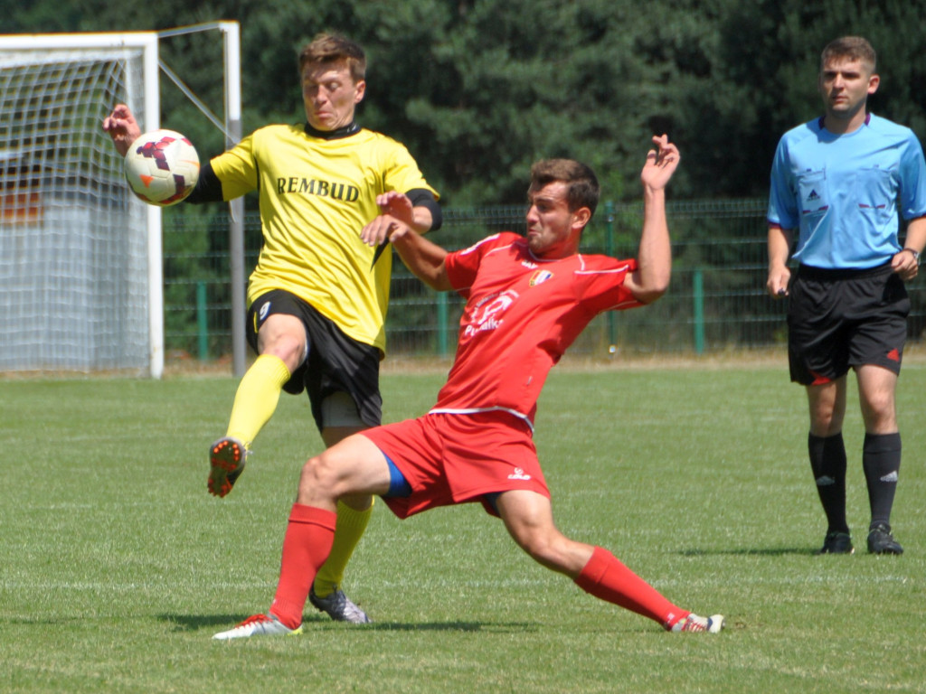 Mecz sparingowy MKS Trzebinia-Siersza - Iskra Pszczyna - 11.07.2015 r.