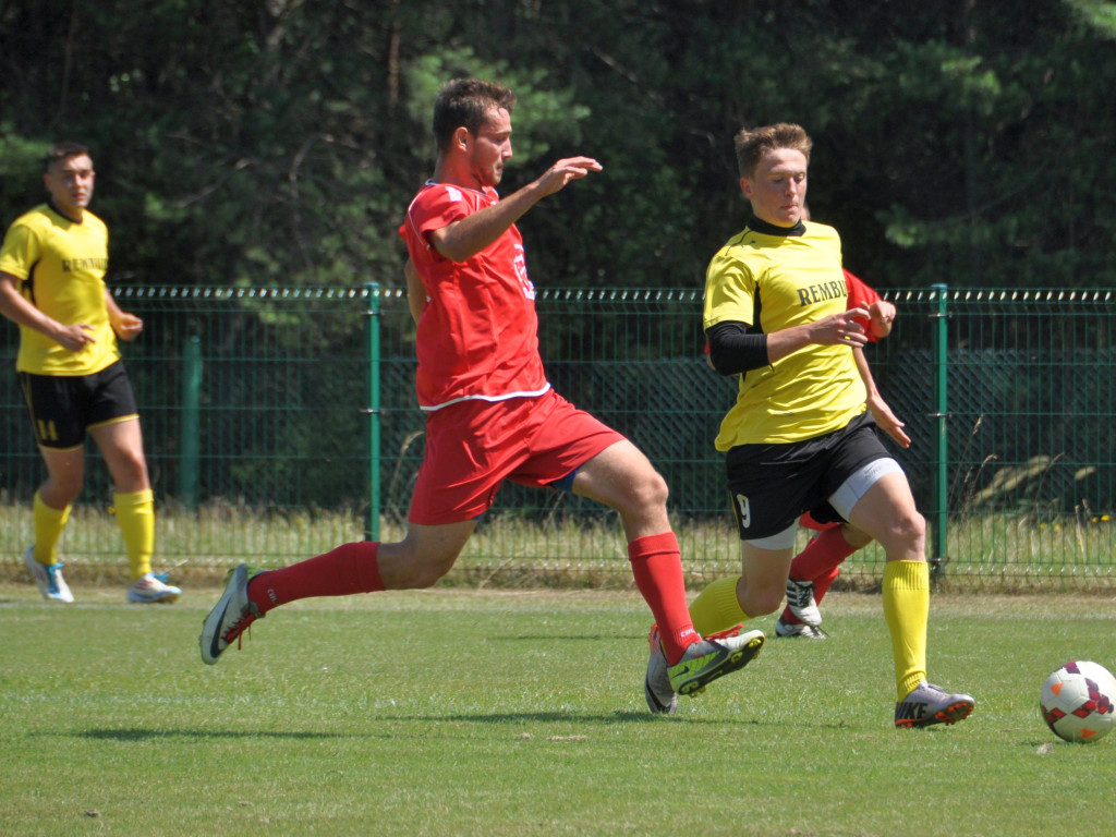 Mecz sparingowy MKS Trzebinia-Siersza - Iskra Pszczyna - 11.07.2015 r.