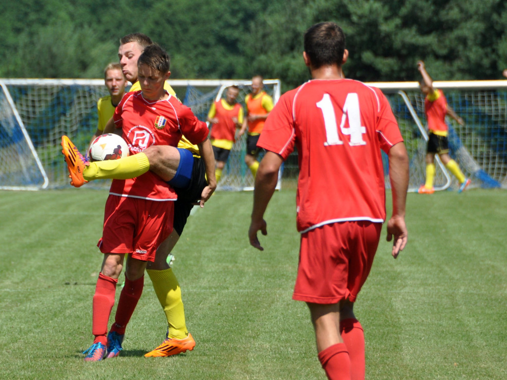 Mecz sparingowy MKS Trzebinia-Siersza - Iskra Pszczyna - 11.07.2015 r.
