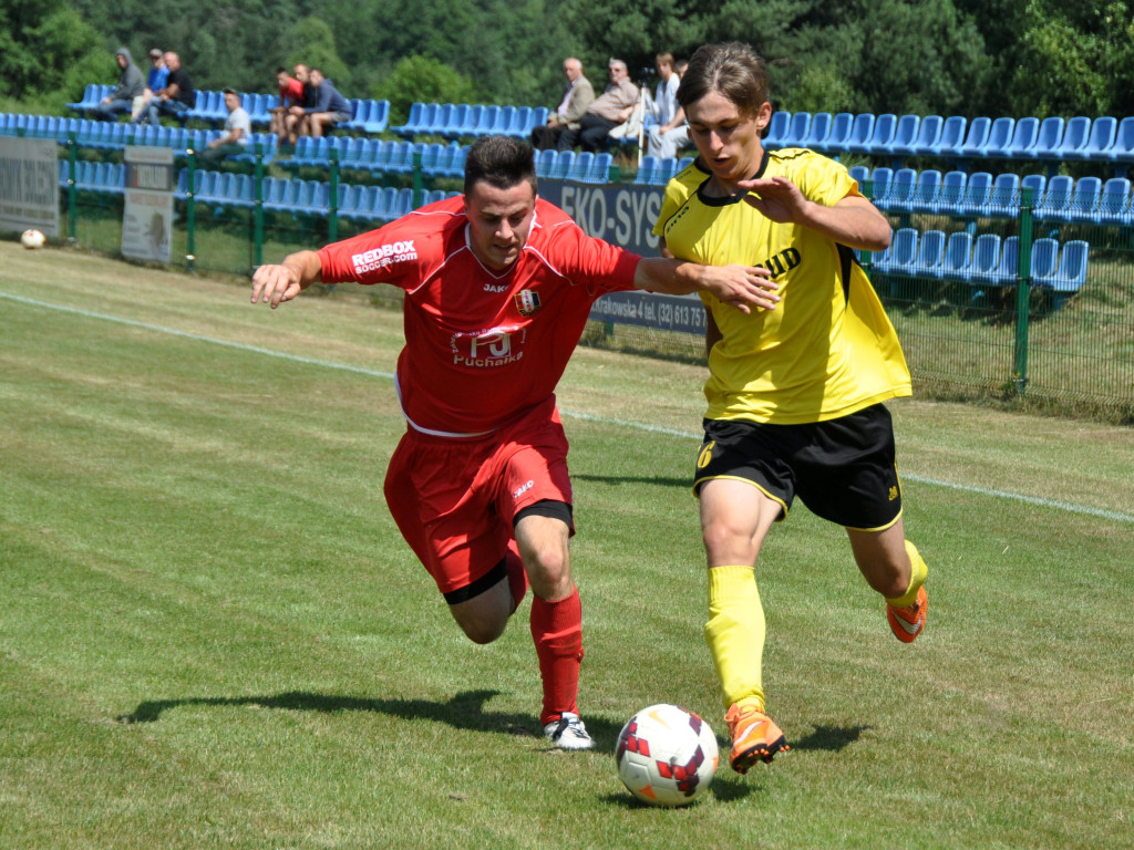 Mecz sparingowy MKS Trzebinia-Siersza - Iskra Pszczyna - 11.07.2015 r.
