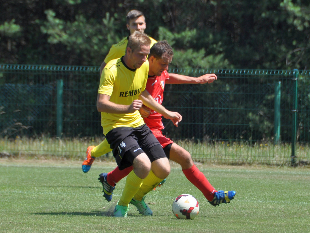 Mecz sparingowy MKS Trzebinia-Siersza - Iskra Pszczyna - 11.07.2015 r.