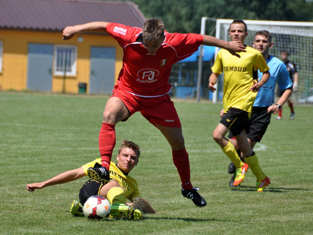 Mecz sparingowy MKS Trzebinia-Siersza - Iskra Pszczyna - 11.07.2015 r.