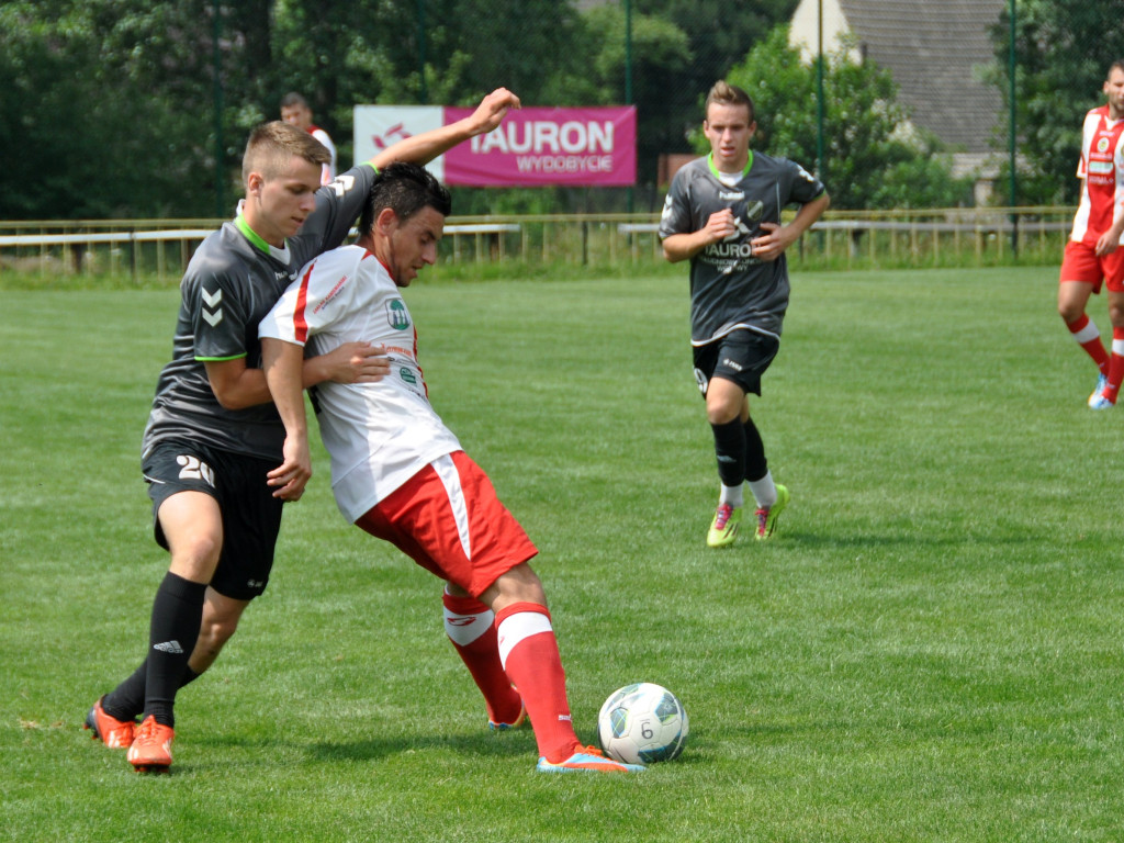 Mecz sparingowy Górnik Libiąż - Szczakowianka Jaworzno - 18.07.2015 r.