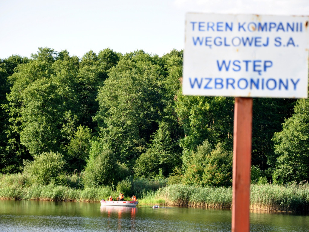Akcja poszukiwawcza nad Gliniakiem w Bolęcinie - 26.07.2015