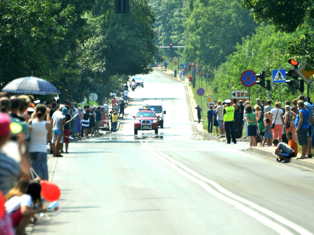 Tour de Pologne przejechał przez Chrzanów 5.08.2015 r.
