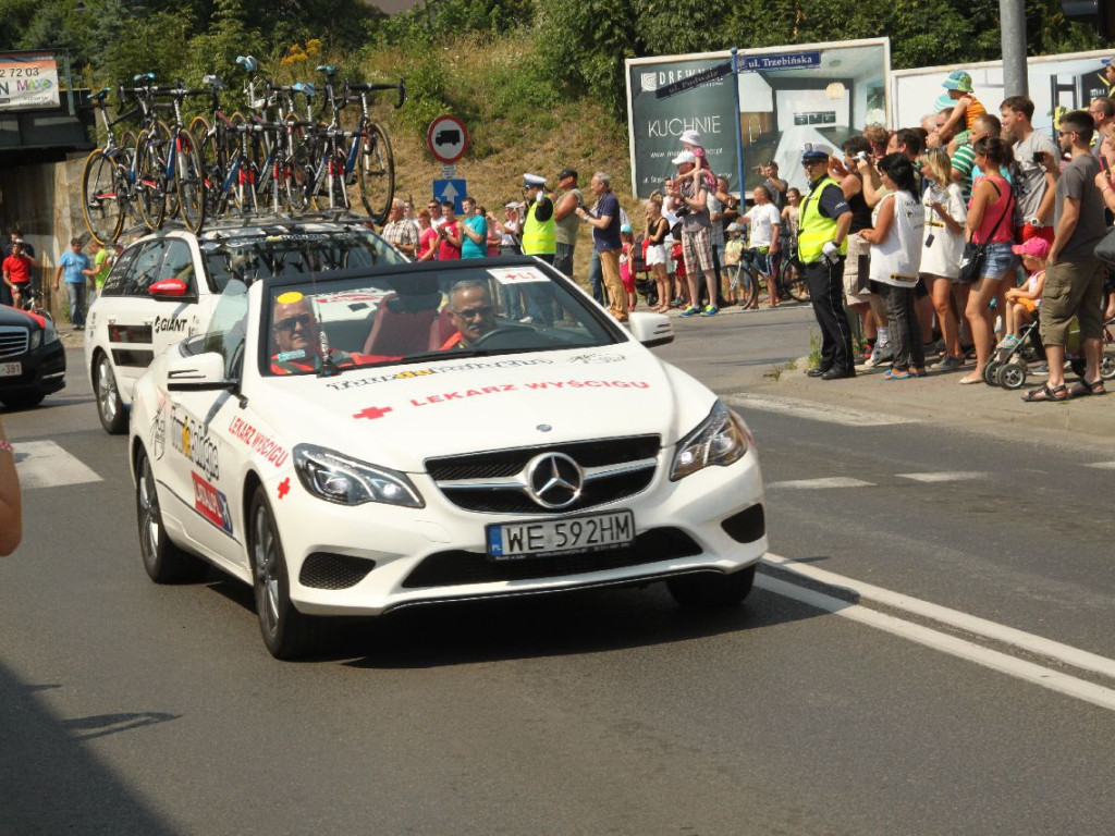 Tour de Pologne przejechał przez Chrzanów 5.08.2015 r.