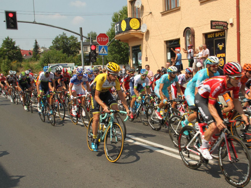 Tour de Pologne przejechał przez Chrzanów 5.08.2015 r.
