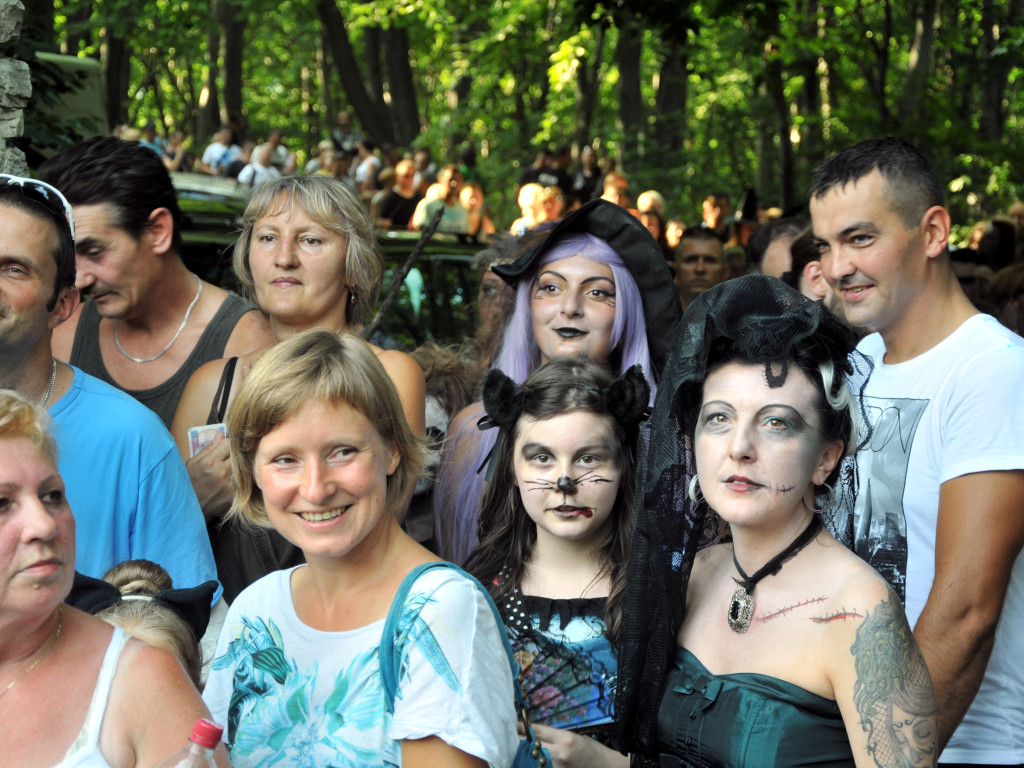 Zlot Wiedźm i Czarownic na lipowieckim zamku - 30.08.2015 r.