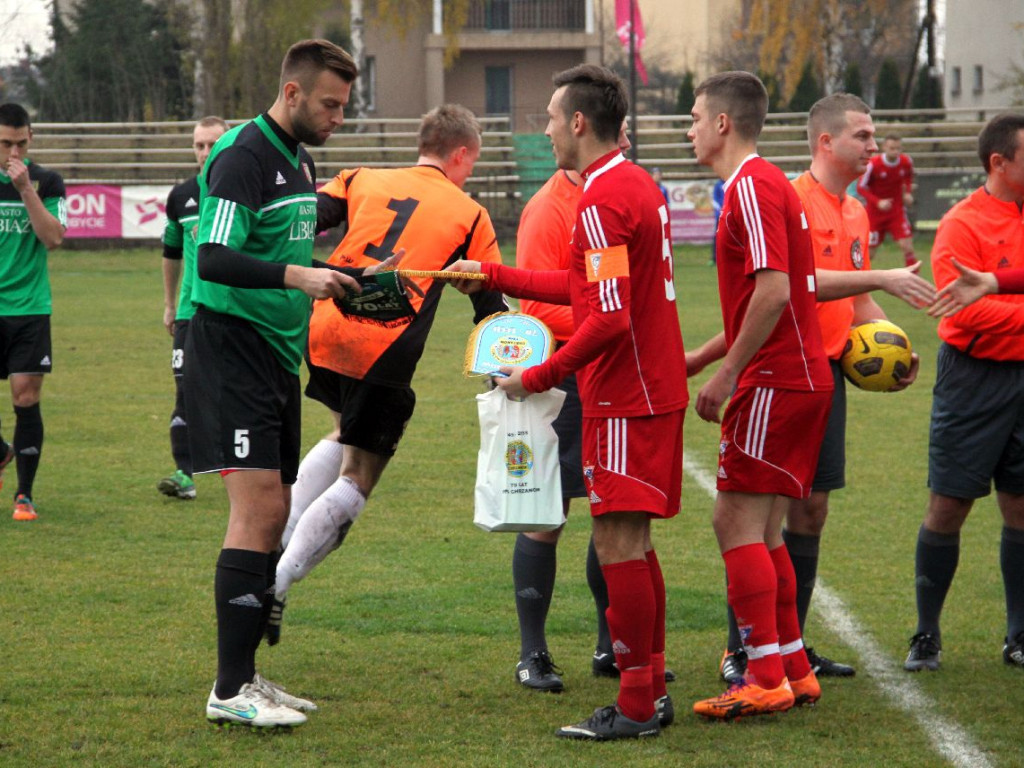 Mecz Górnik Libiąż - Górnik Zabrze z okazji 70-lecia libiąskiego klubu - 11.11.2015 r.