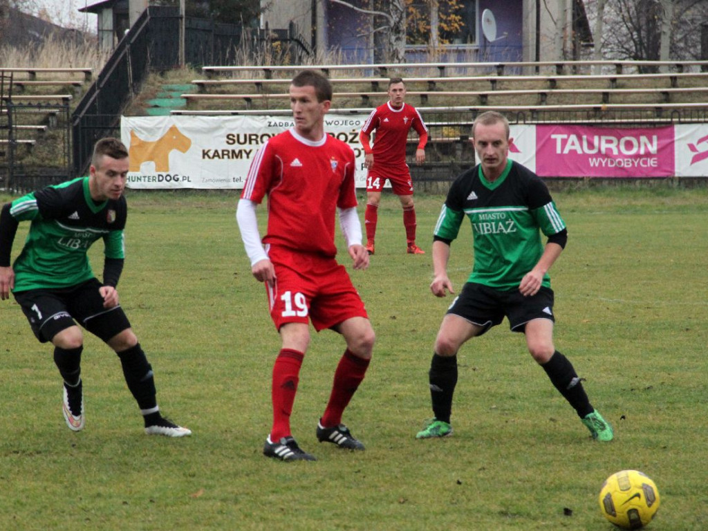 Mecz Górnik Libiąż - Górnik Zabrze z okazji 70-lecia libiąskiego klubu - 11.11.2015 r.