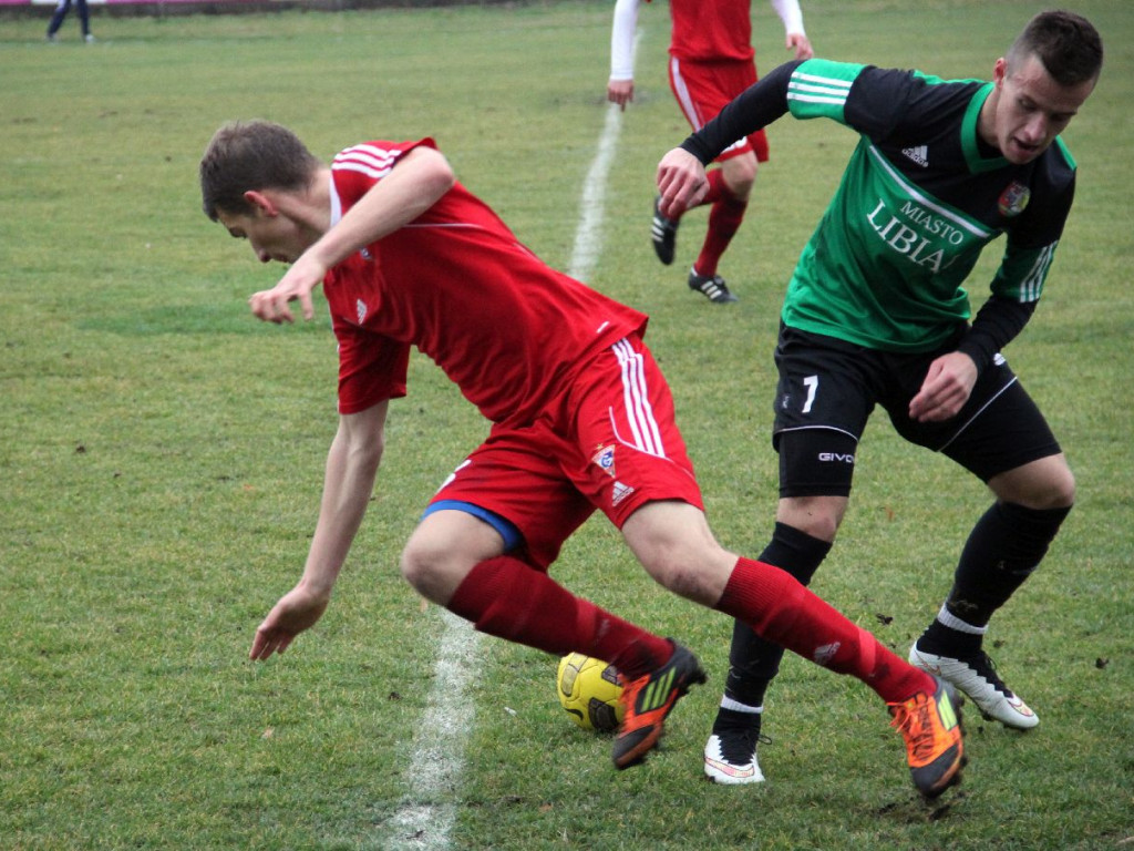 Mecz Górnik Libiąż - Górnik Zabrze z okazji 70-lecia libiąskiego klubu - 11.11.2015 r.