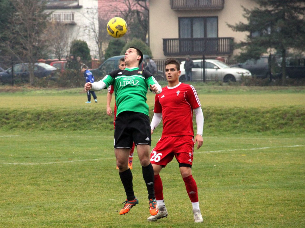 Mecz Górnik Libiąż - Górnik Zabrze z okazji 70-lecia libiąskiego klubu - 11.11.2015 r.