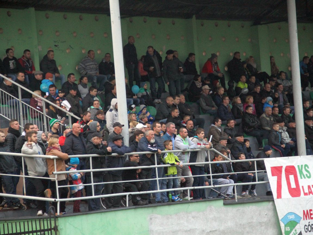 Mecz Górnik Libiąż - Górnik Zabrze z okazji 70-lecia libiąskiego klubu - 11.11.2015 r.