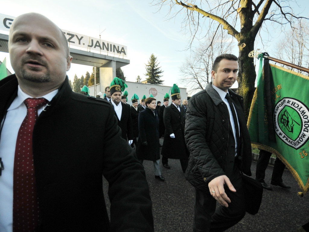Premier Beata Szydło na Barbórce w Libiążu 4.12.2015