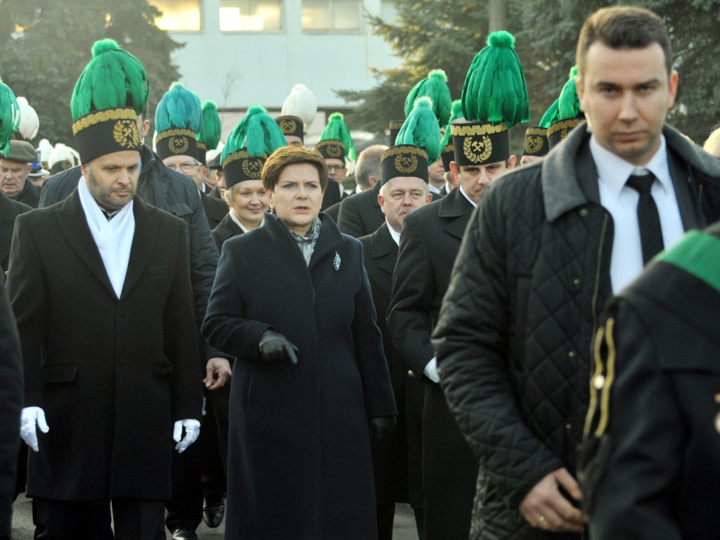Premier Beata Szydło na Barbórce w Libiążu 4.12.2015