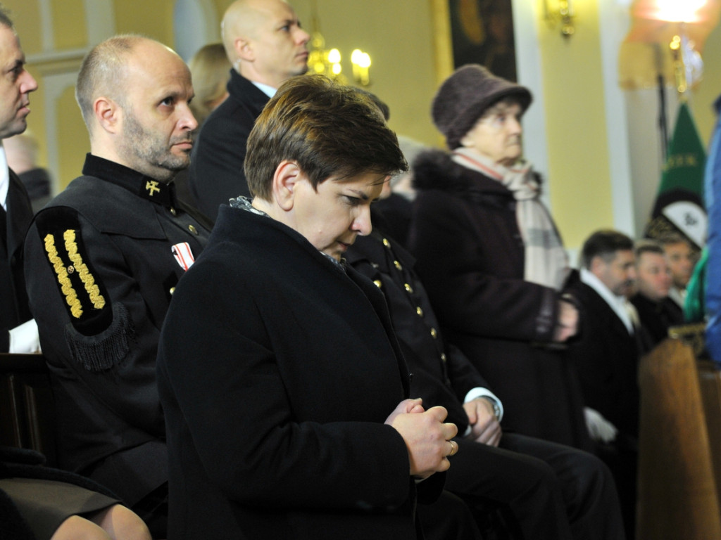Premier Beata Szydło na Barbórce w Libiążu 4.12.2015