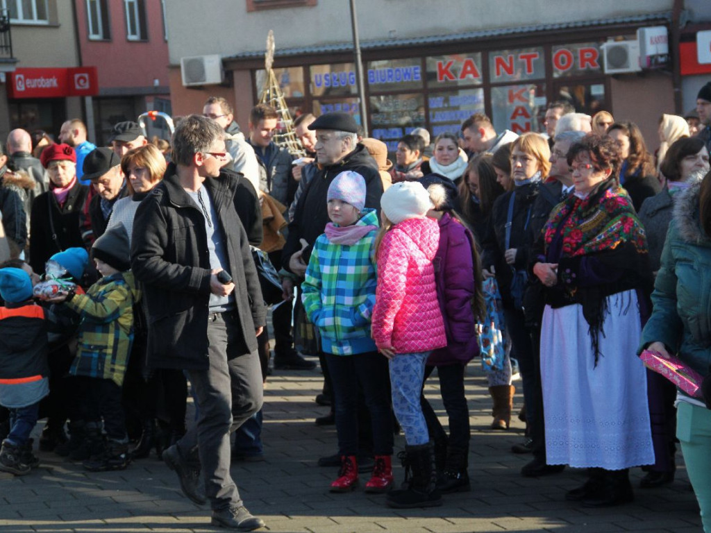 Spotkanie wigilijne na Rynku w Chrzanowie - 19.12.2015 r.
