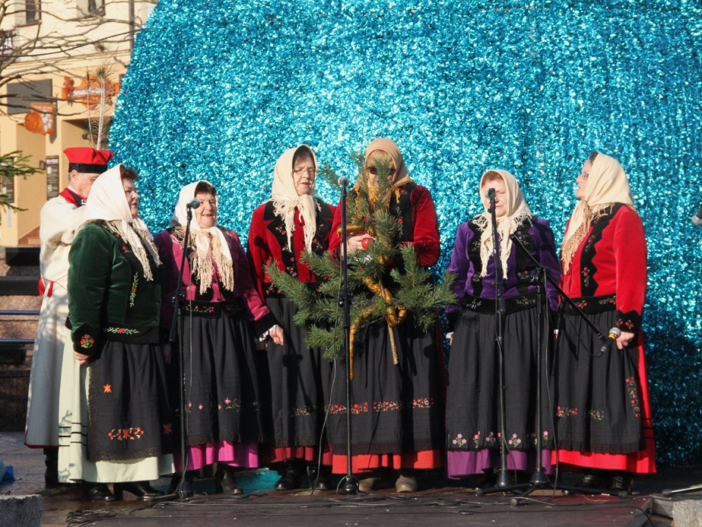 Spotkanie wigilijne na Rynku w Chrzanowie - 19.12.2015 r.