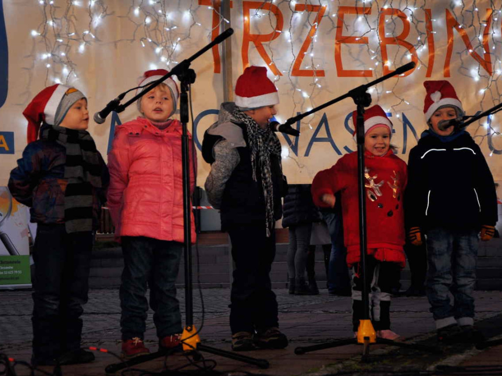 Wigilia na Rynku w Trzebini