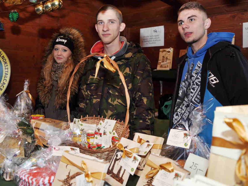 Wigilia na Rynku w Trzebini