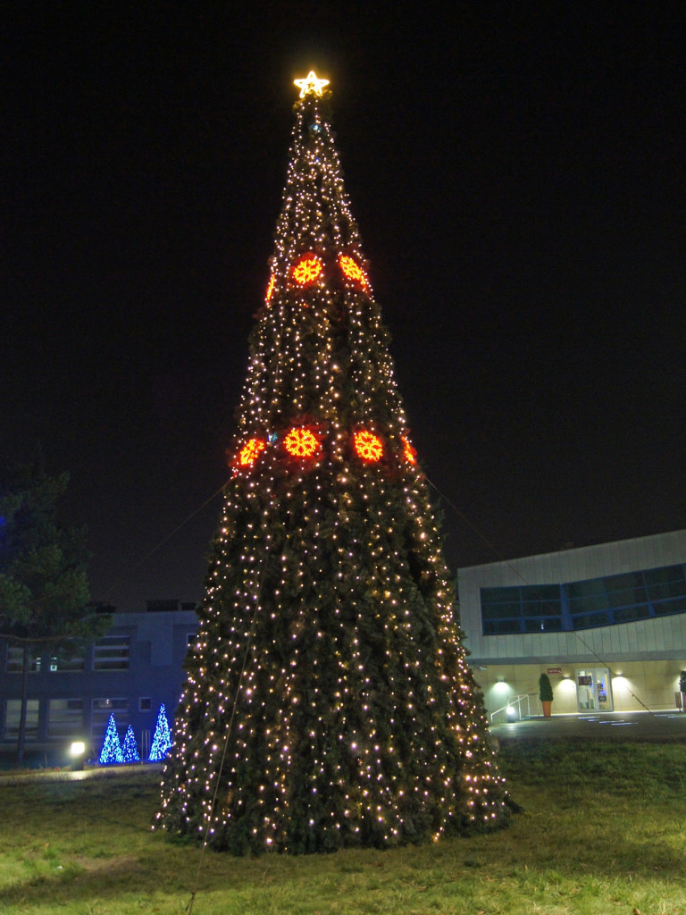 Świąteczna iluminacja w Chrzanowie - grudzień 2015