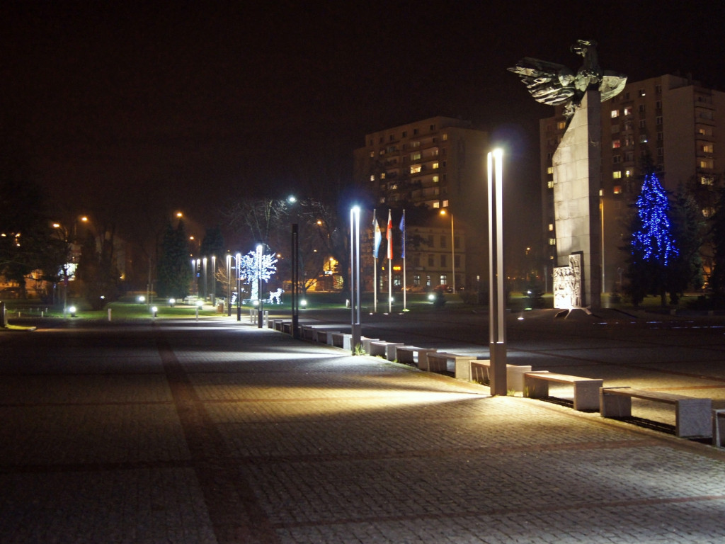Świąteczna iluminacja w Chrzanowie - grudzień 2015