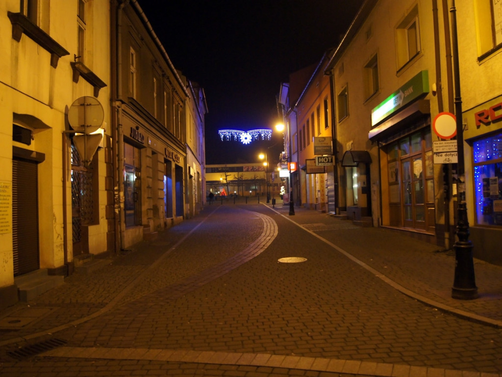 Świąteczna iluminacja w Chrzanowie - grudzień 2015