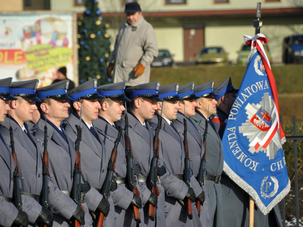Oficjalne otwarcie trzebińskiego komisariatu policji - 14.01.2016 r.