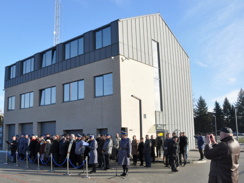 Oficjalne otwarcie trzebińskiego komisariatu policji - 14.01.2016 r.