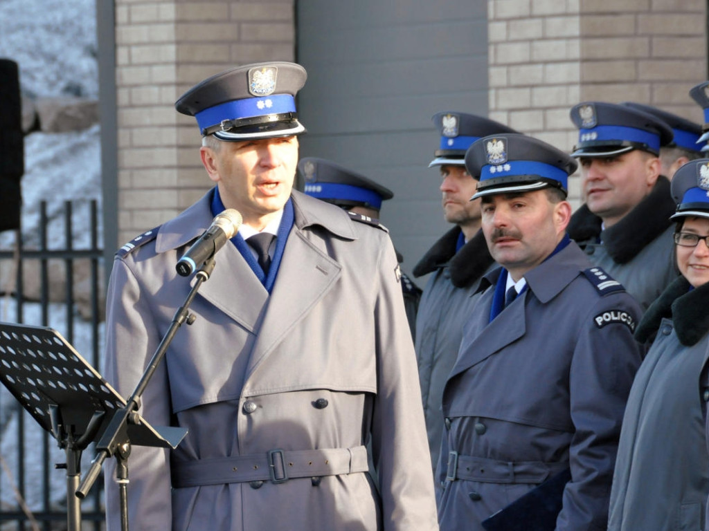 Oficjalne otwarcie trzebińskiego komisariatu policji - 14.01.2016 r.