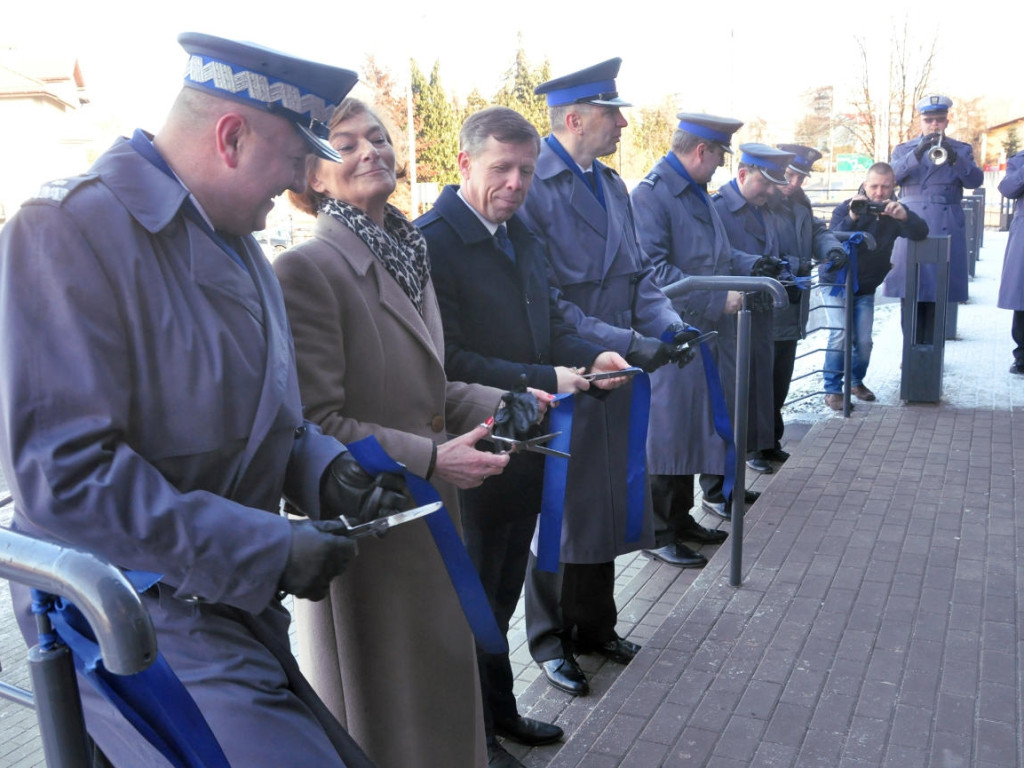 Oficjalne otwarcie trzebińskiego komisariatu policji - 14.01.2016 r.