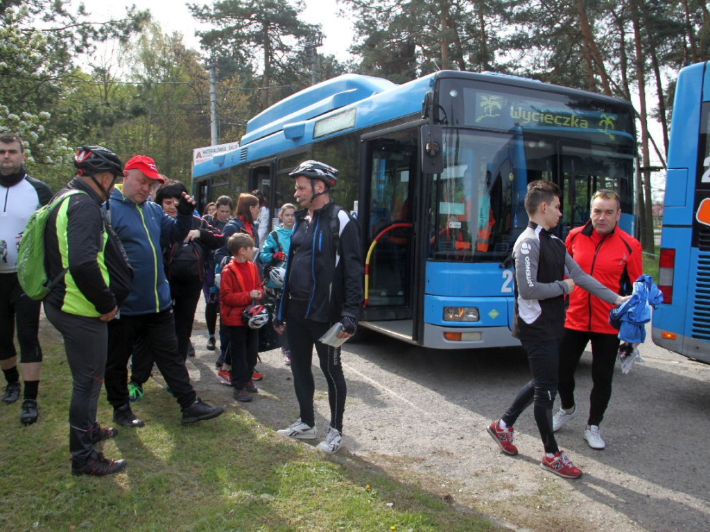 Rajd Rowerowy Kraków - Młoszowa 23-04.2016 r.