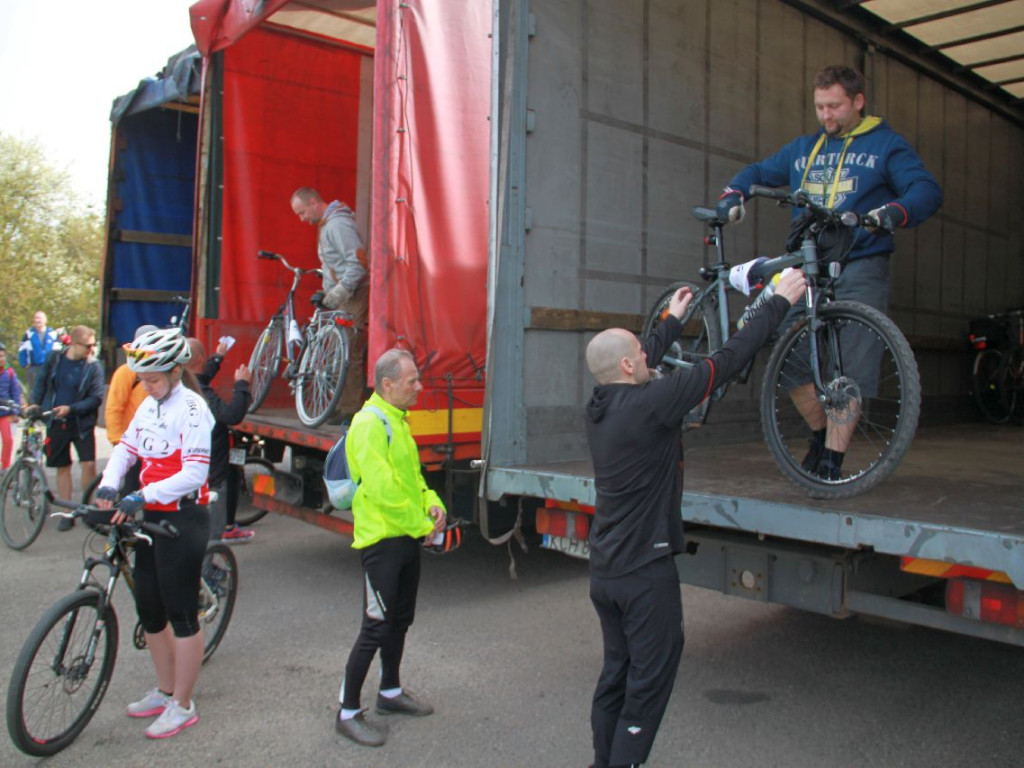 Rajd Rowerowy Kraków - Młoszowa 23-04.2016 r.
