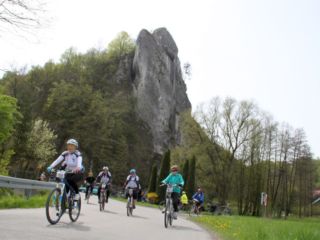Rajd Rowerowy Kraków - Młoszowa 23-04.2016 r.