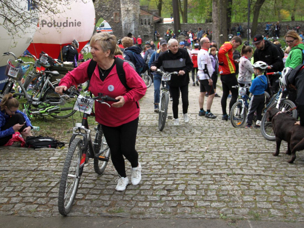 Rajd Rowerowy Kraków - Młoszowa 23-04.2016 r.