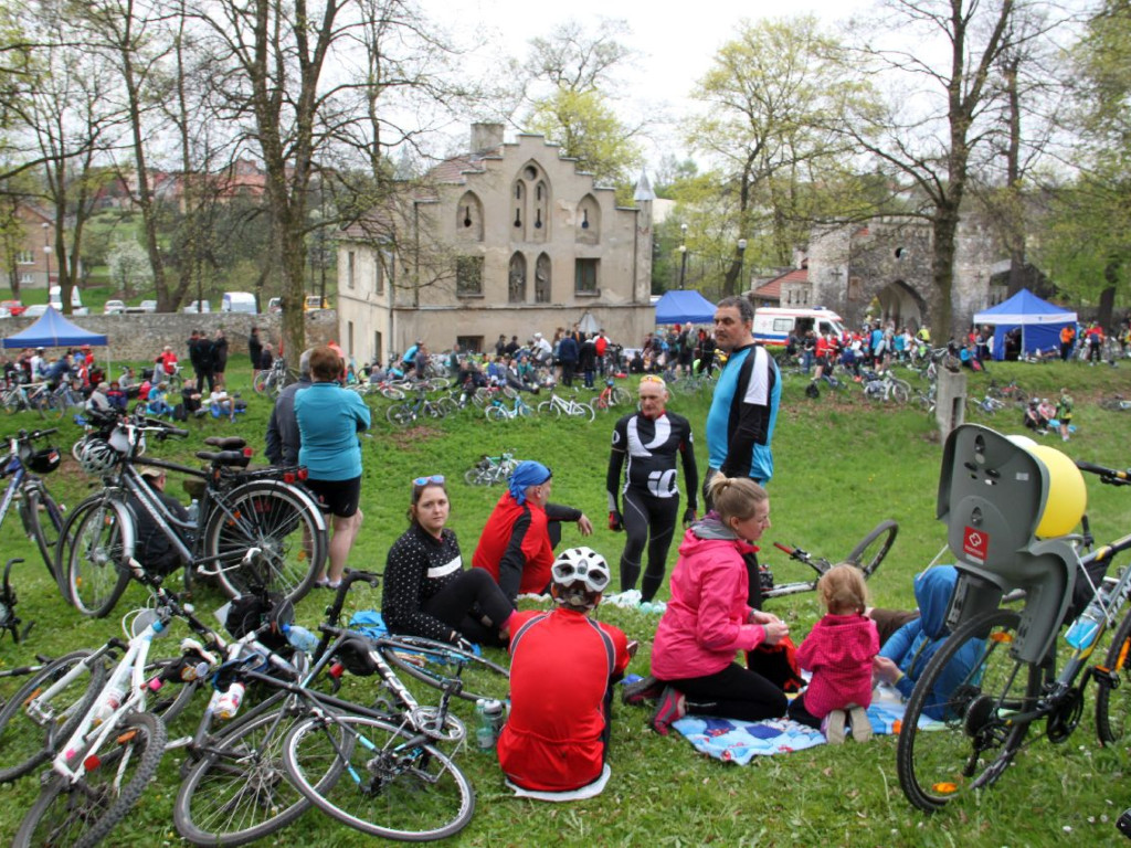 Rajd Rowerowy Kraków - Młoszowa 23-04.2016 r.