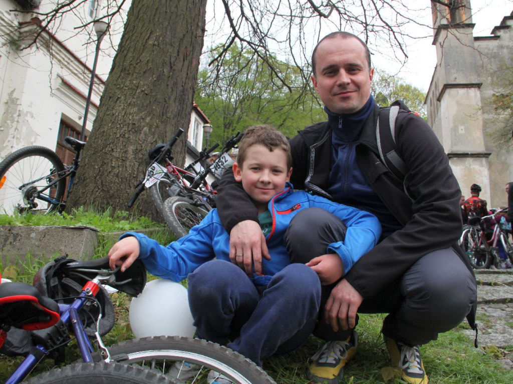 Rajd Rowerowy Kraków - Młoszowa 23-04.2016 r.