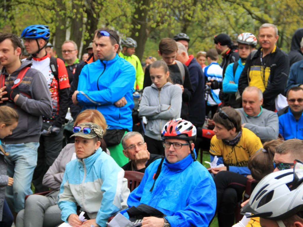 Rajd Rowerowy Kraków - Młoszowa 23-04.2016 r.