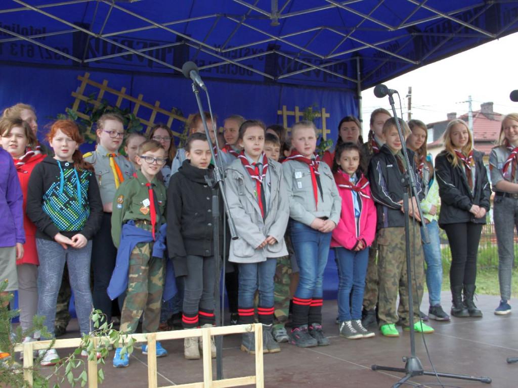 Piknik patriotyczny w Gromcu 30.04.2016 r.