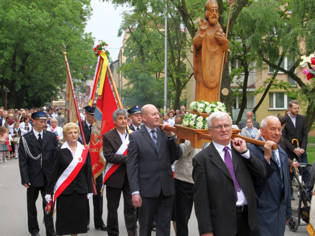 Procesja Bożego Ciała w Chrzanowie 26.05.2016 r.