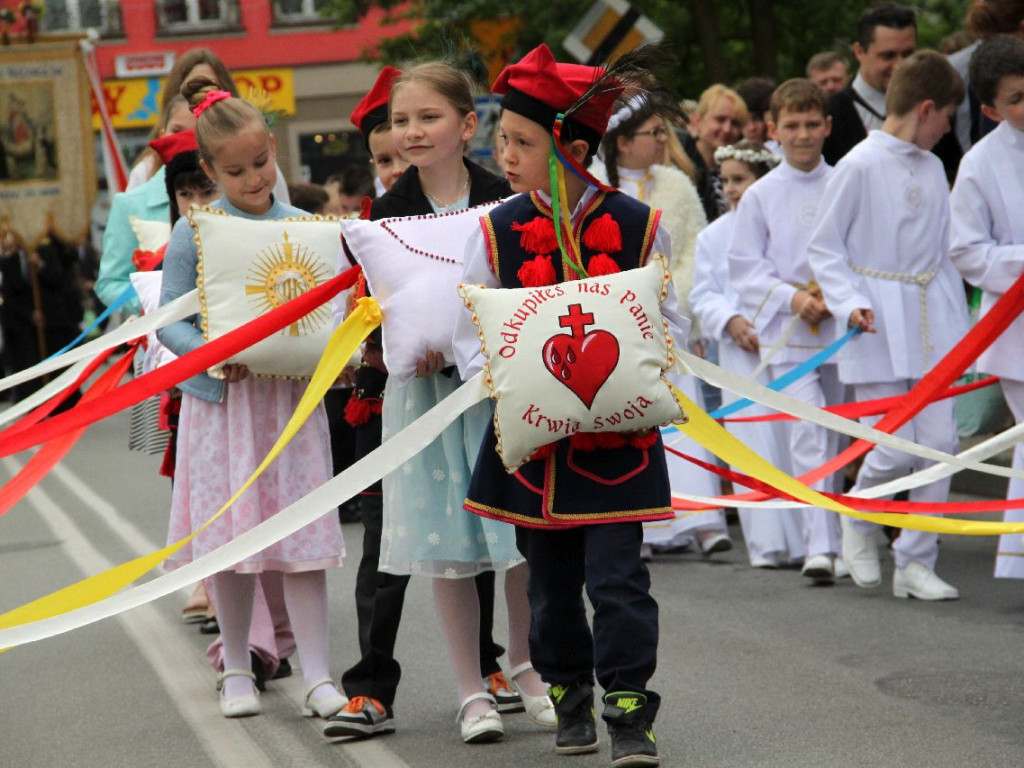 Procesja Bożego Ciała w Chrzanowie 26.05.2016 r.