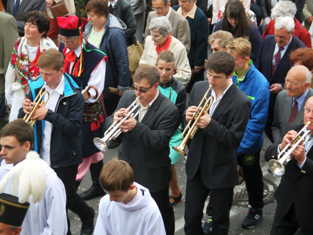 Procesja Bożego Ciała w Chrzanowie 26.05.2016 r.